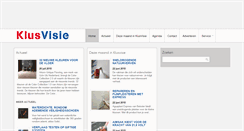 Desktop Screenshot of klusvisie.nl