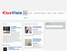 Tablet Screenshot of klusvisie.nl
